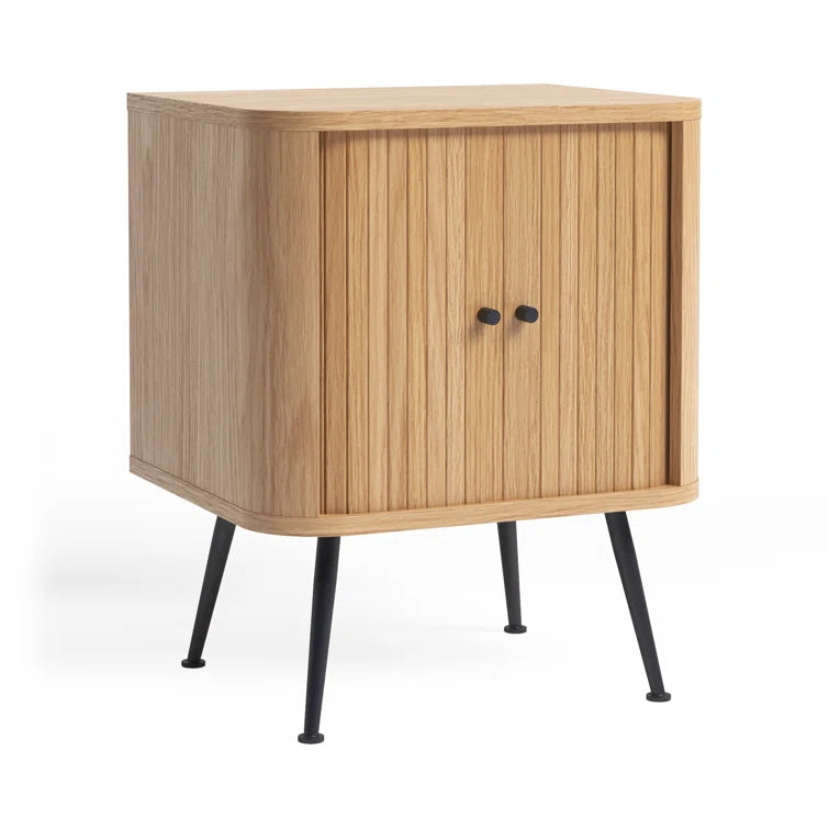 The Holden Bedside: Tambour door craftsmanship