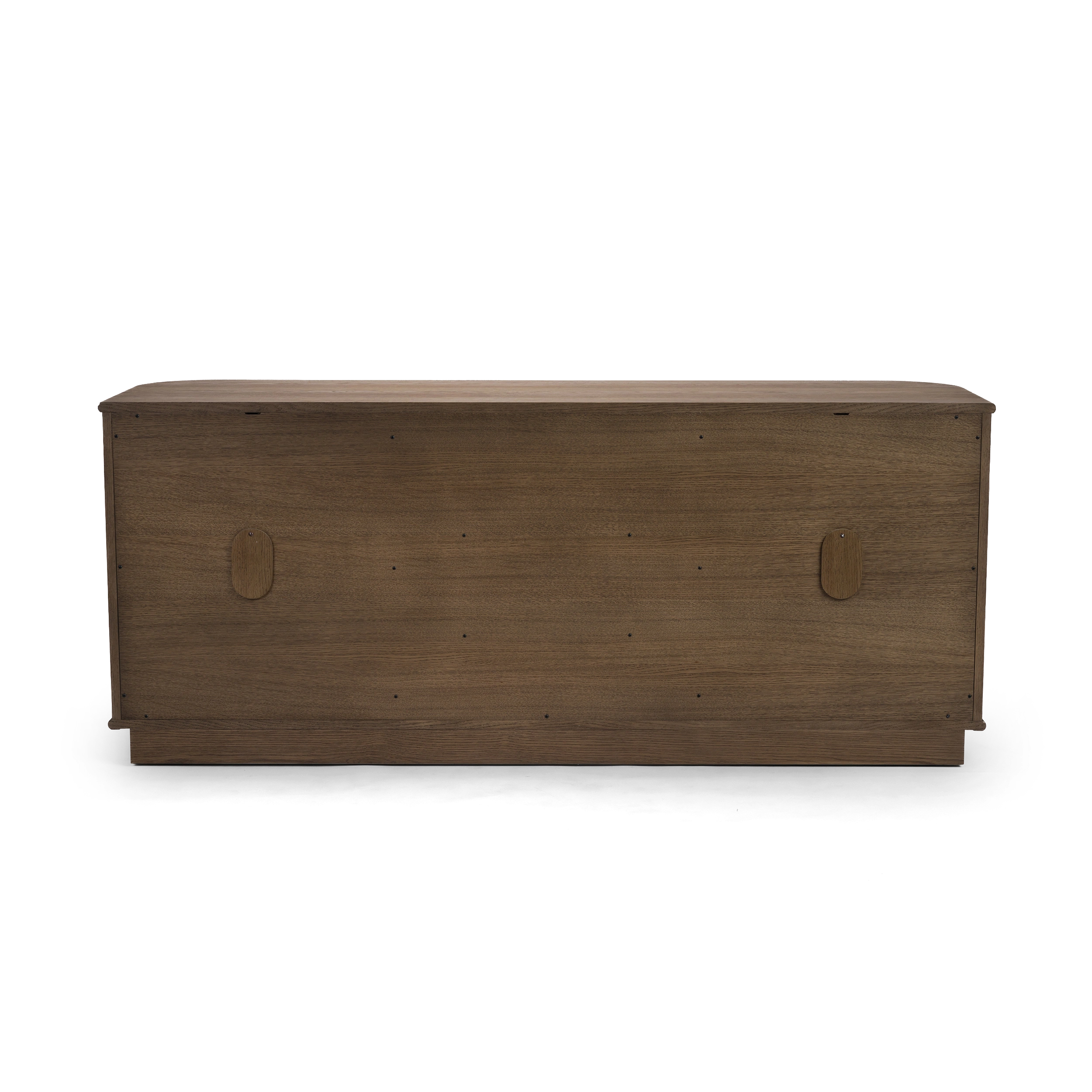 Bastian 71” Weathered Oak & Rattan Sideboard