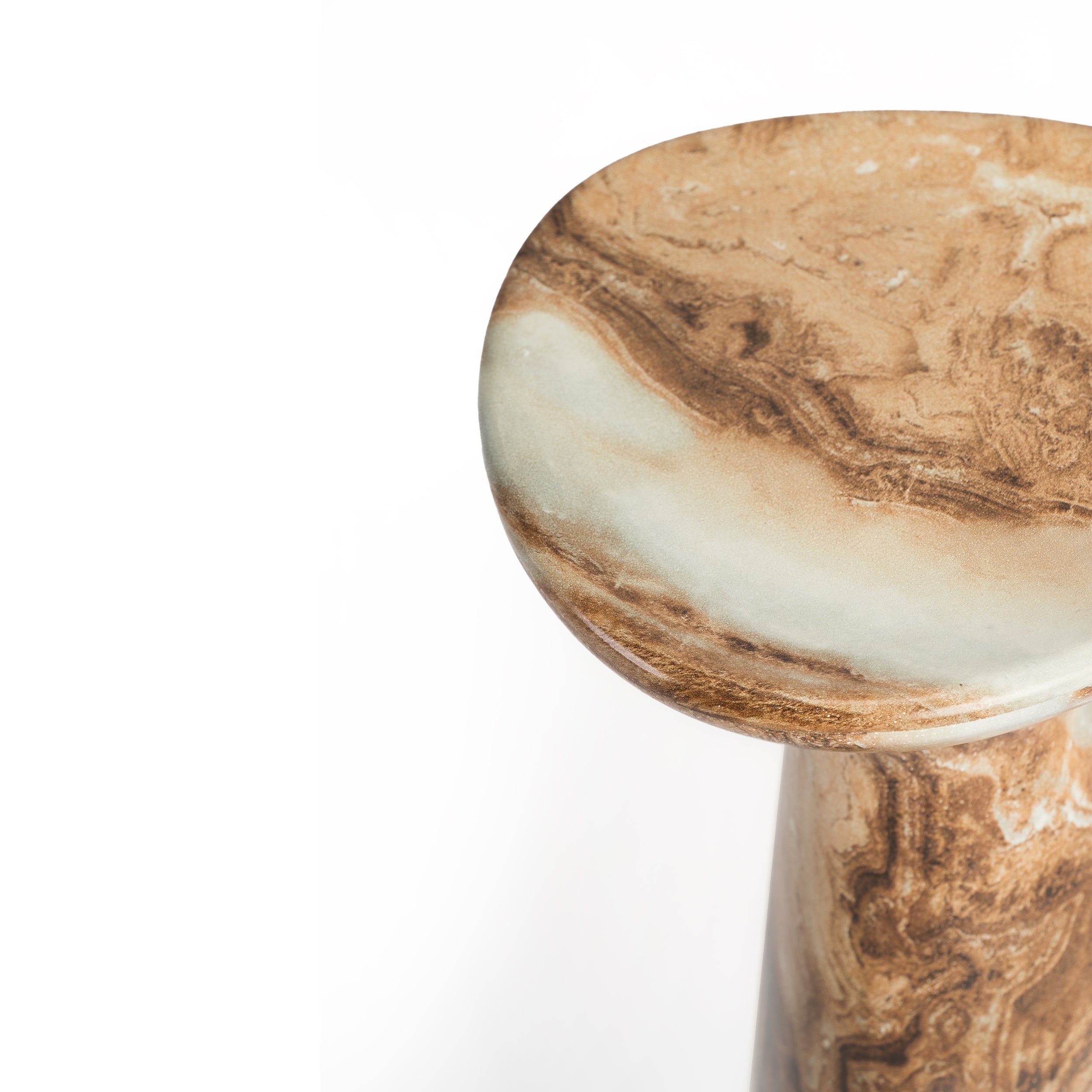 Jasper Marble Nesting Side Tables