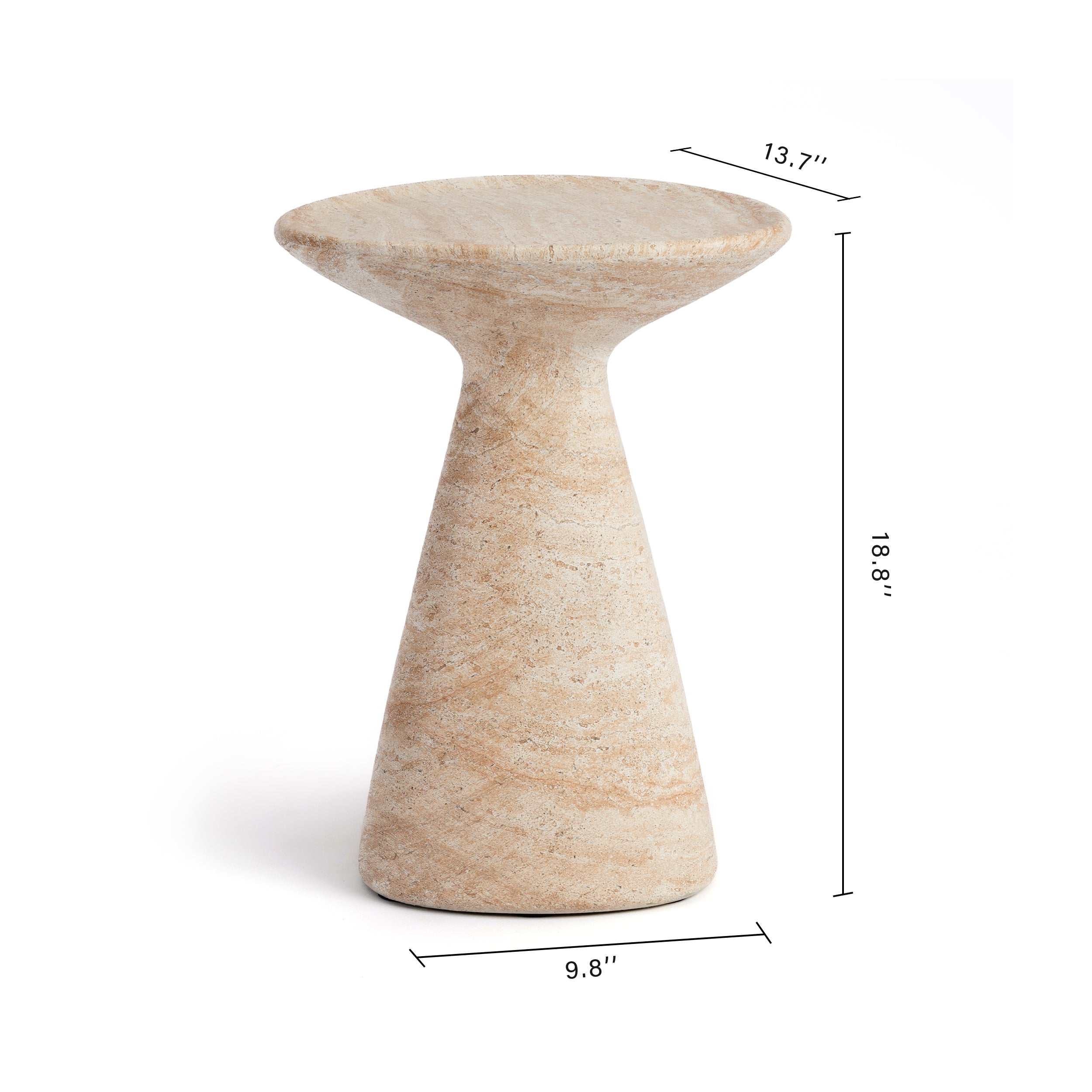 Jasper Marble Nesting Side Tables