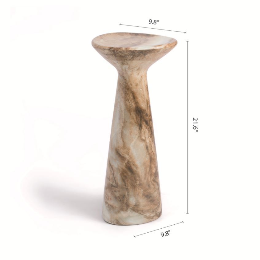 Jasper Marble Nesting Side Tables