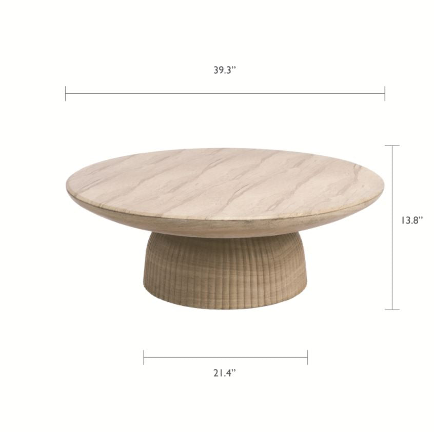Maddox Large Round Coffee Table
