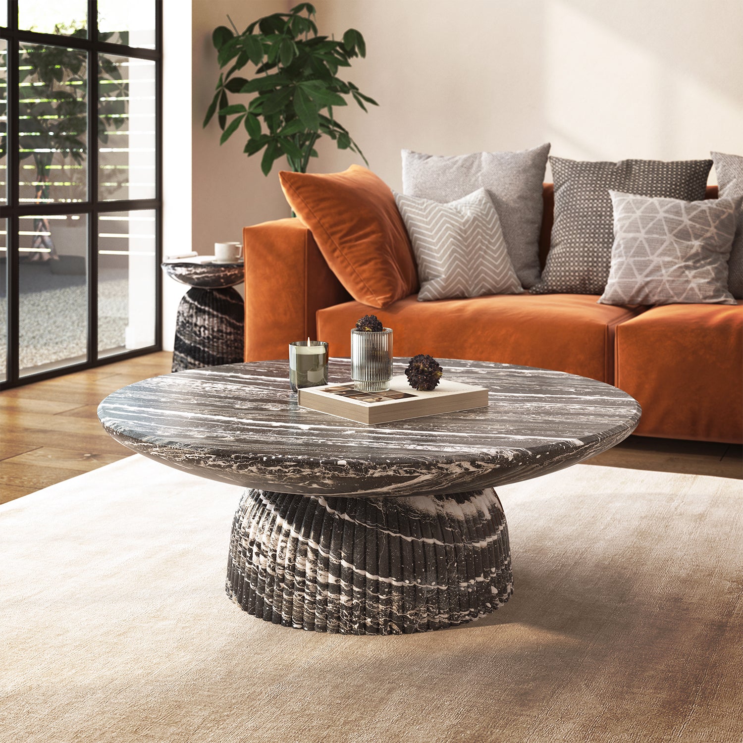 Maddox Large Round Coffee Table