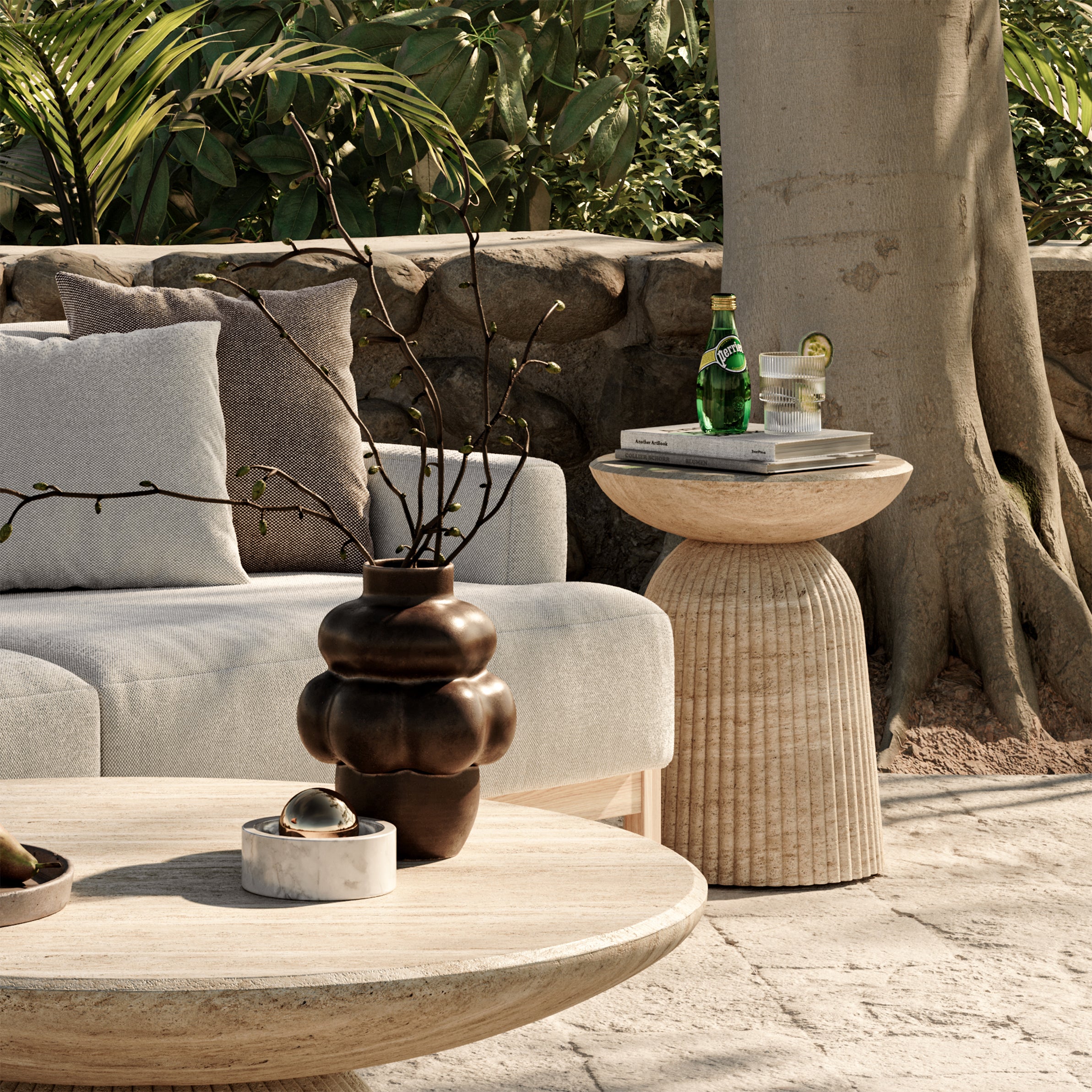 Maddox Side Table / Stool