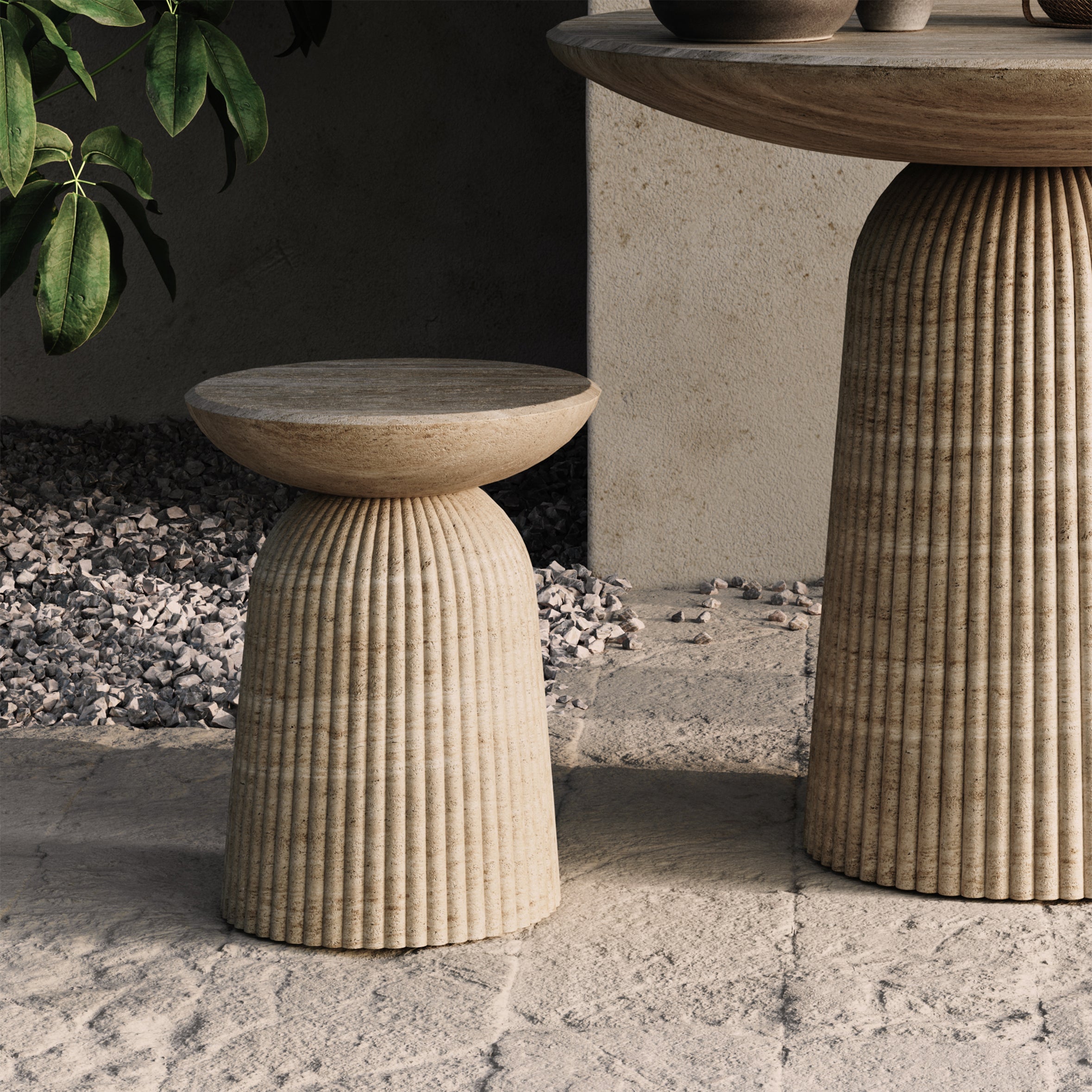 Maddox Side Table / Stool