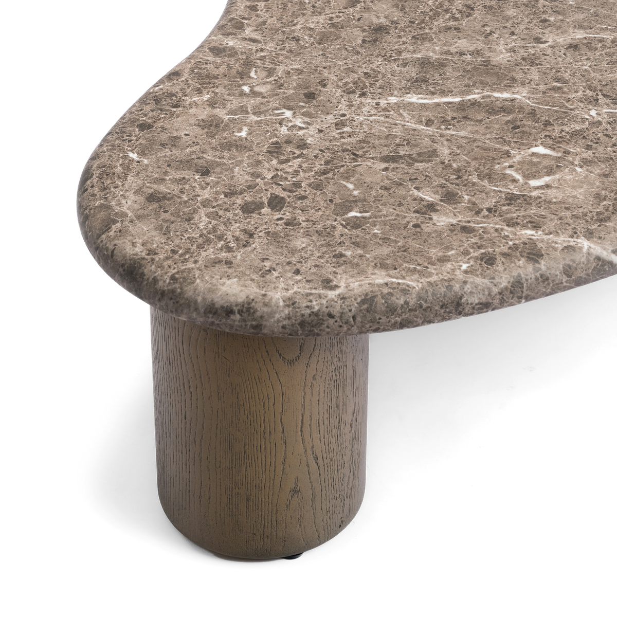 Marbello 43" Faux Emperador Coffee Table