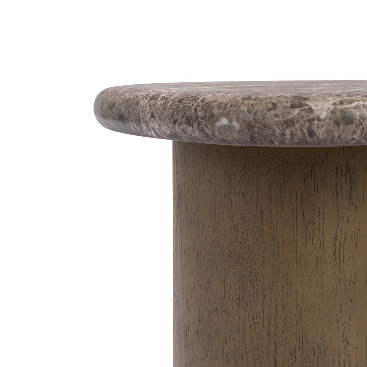 Marbello Faux Emperador Marble Nesting Table