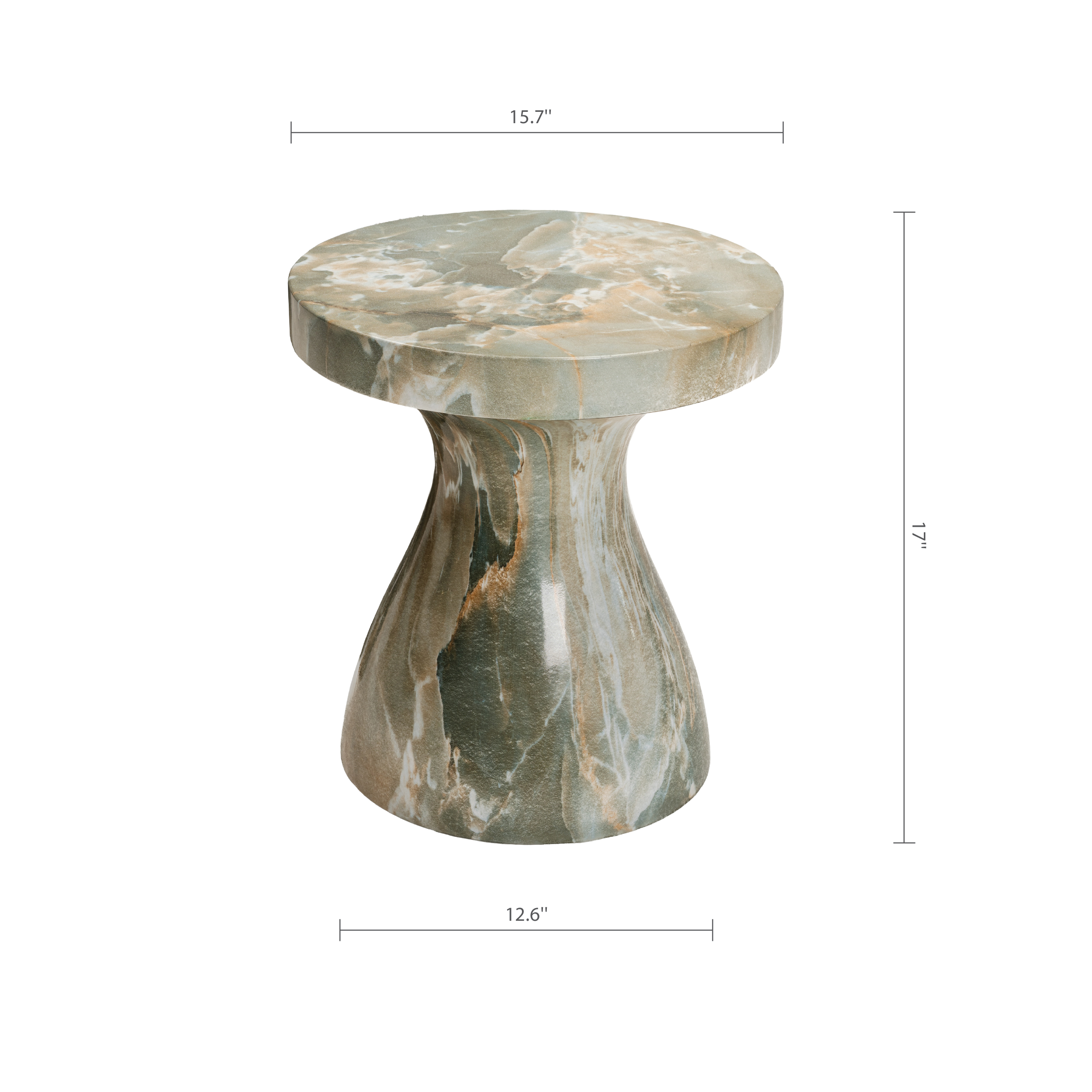 Monia Marble Side Table