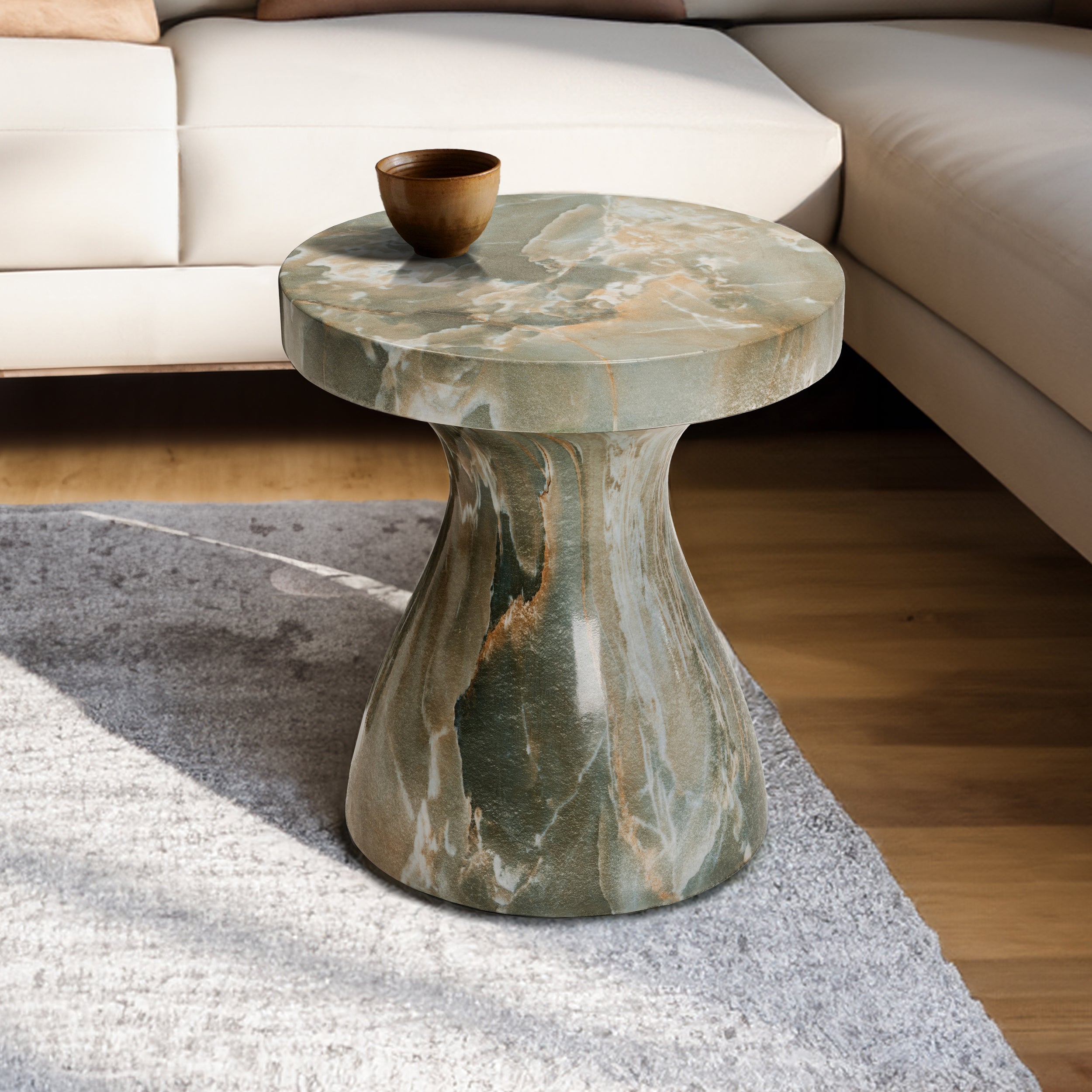 Monia Marble Side Table
