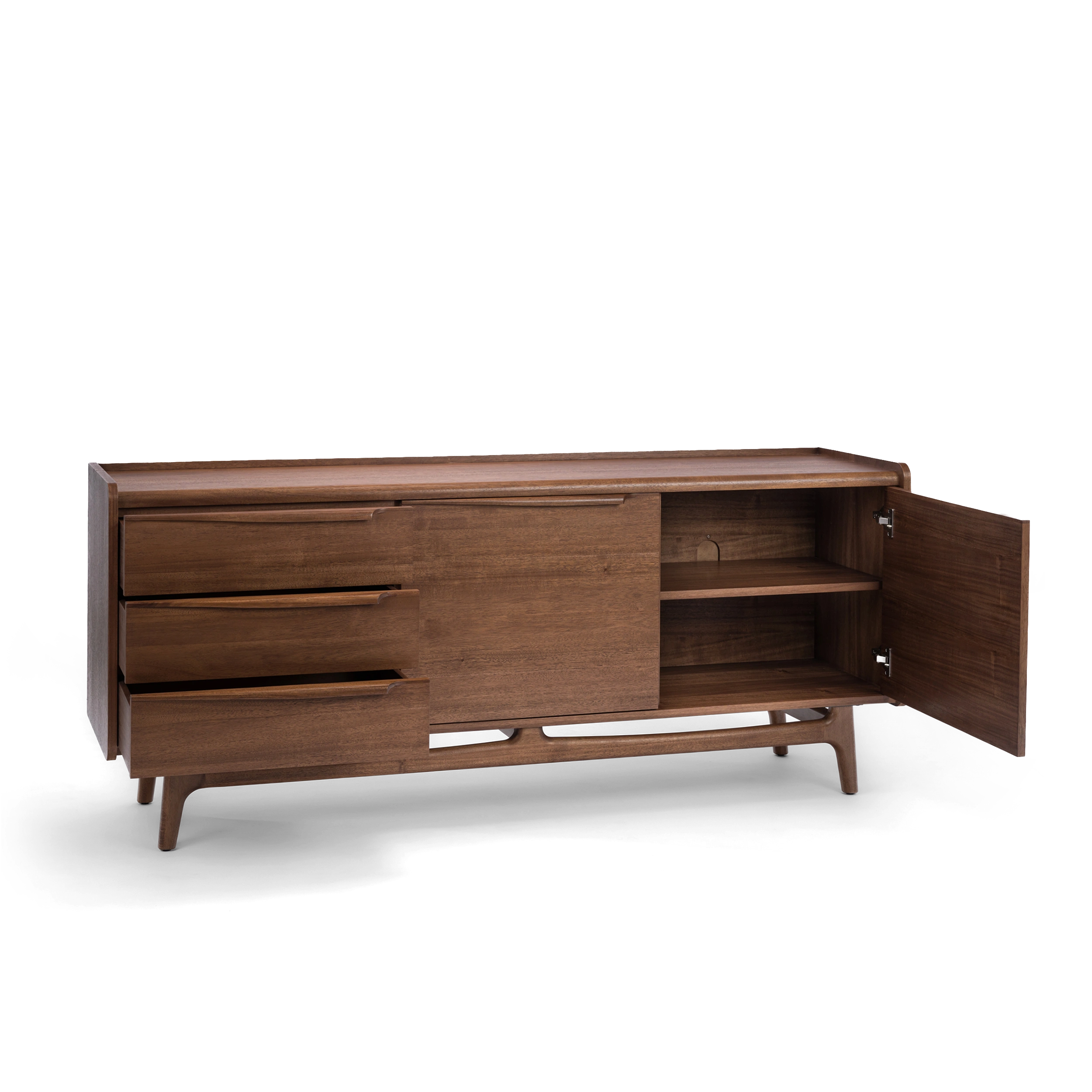 Oskar 71” Acacia Sideboard