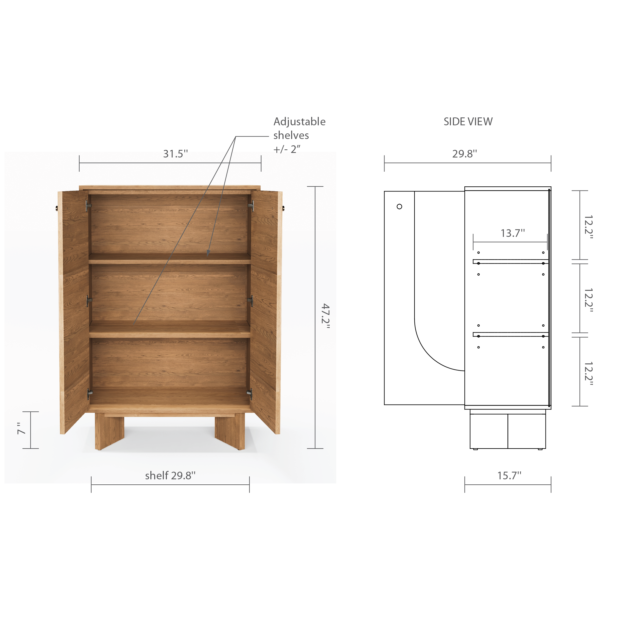 Zahra Bar Cabinet