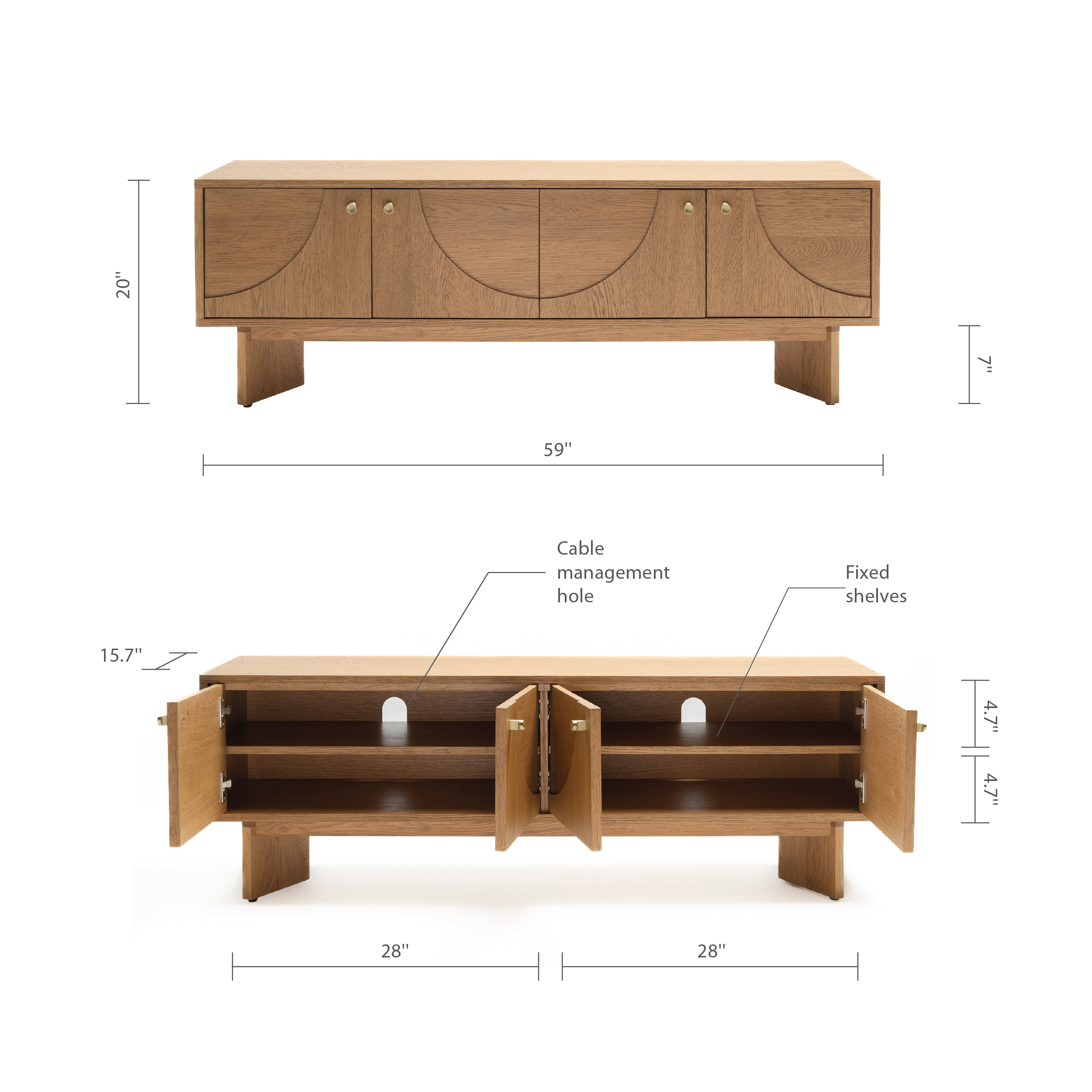 Zahra TV Stand