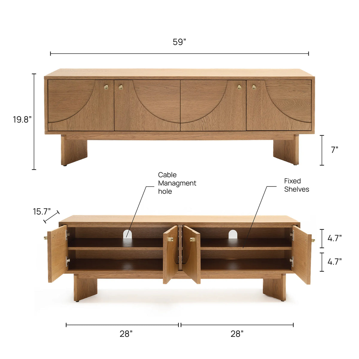 Zahra TV Stand