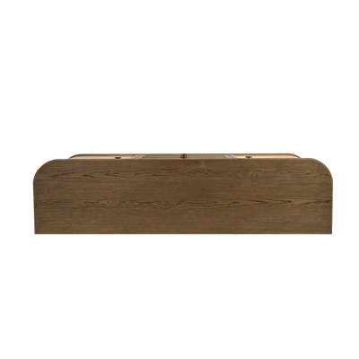 Bastian 71” Weathered Oak & Rattan Sideboard