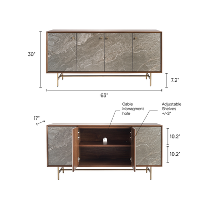 Celeste 63" Sideboard 