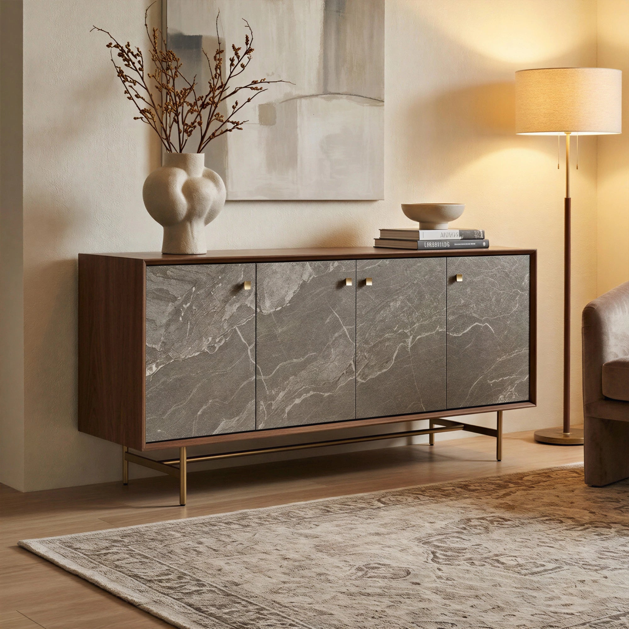 Celeste 63" Sideboard #finish_walnut