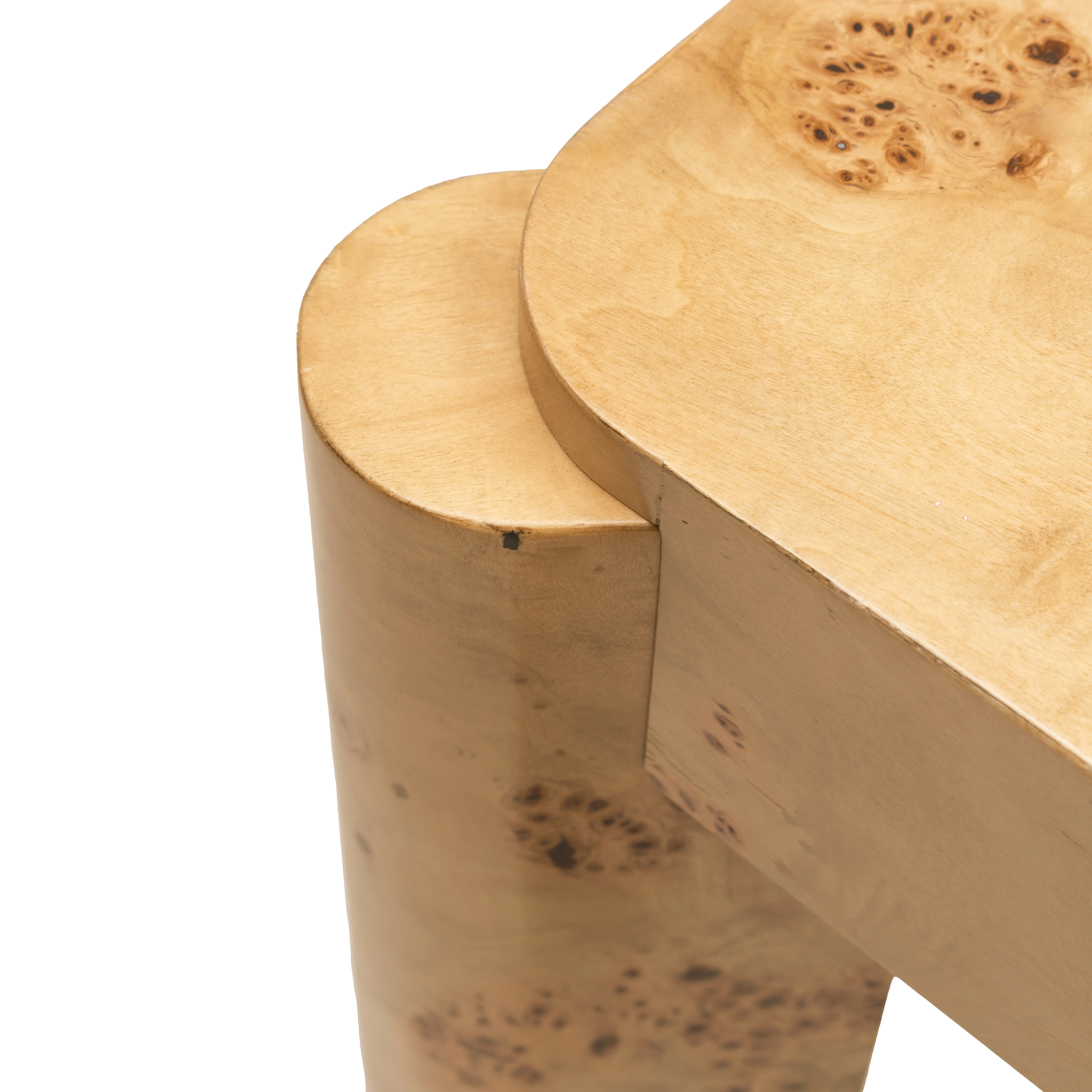 Chorus 45" Coffee Table #finish_maple-burl