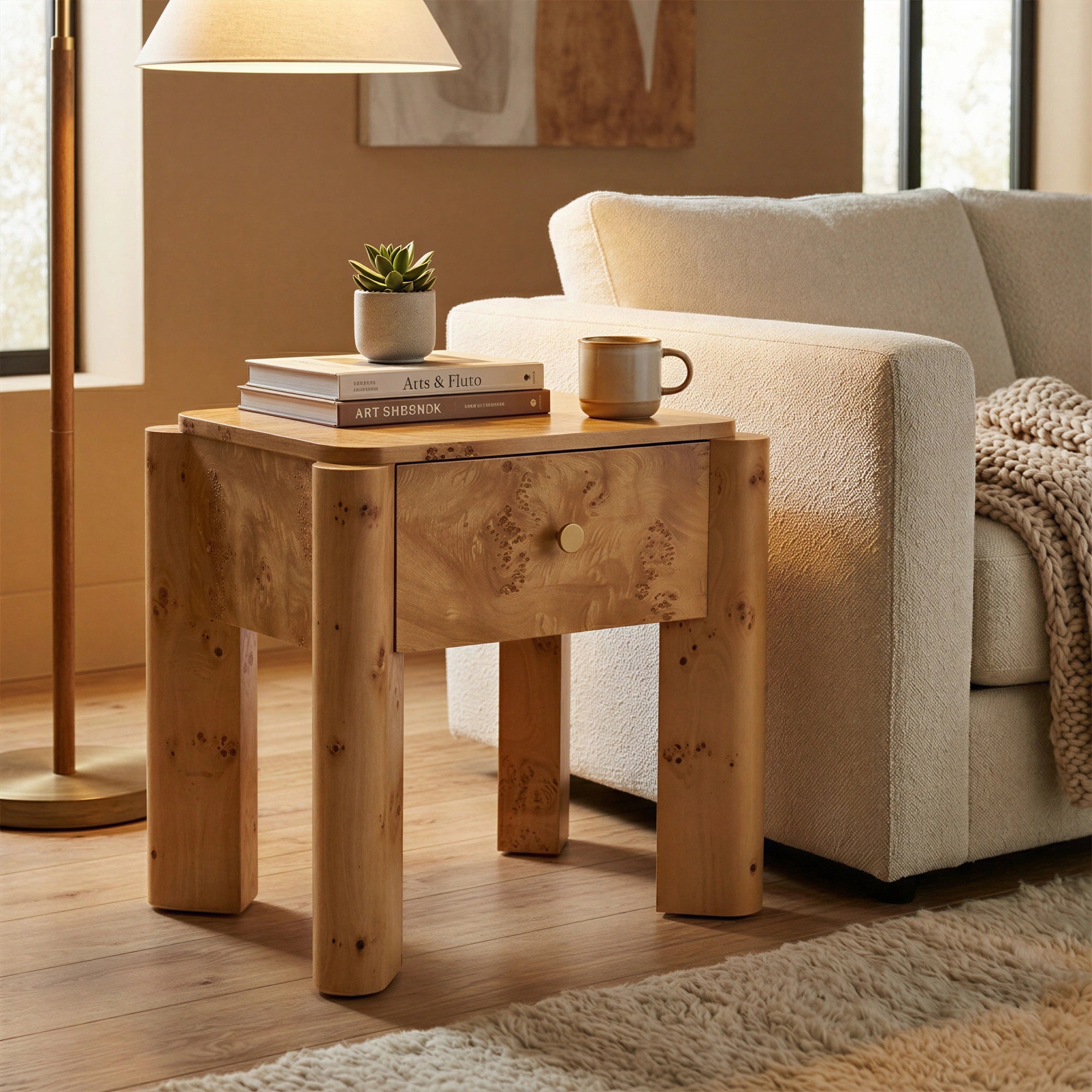 Chorus Nightstand #finish_maple-burl