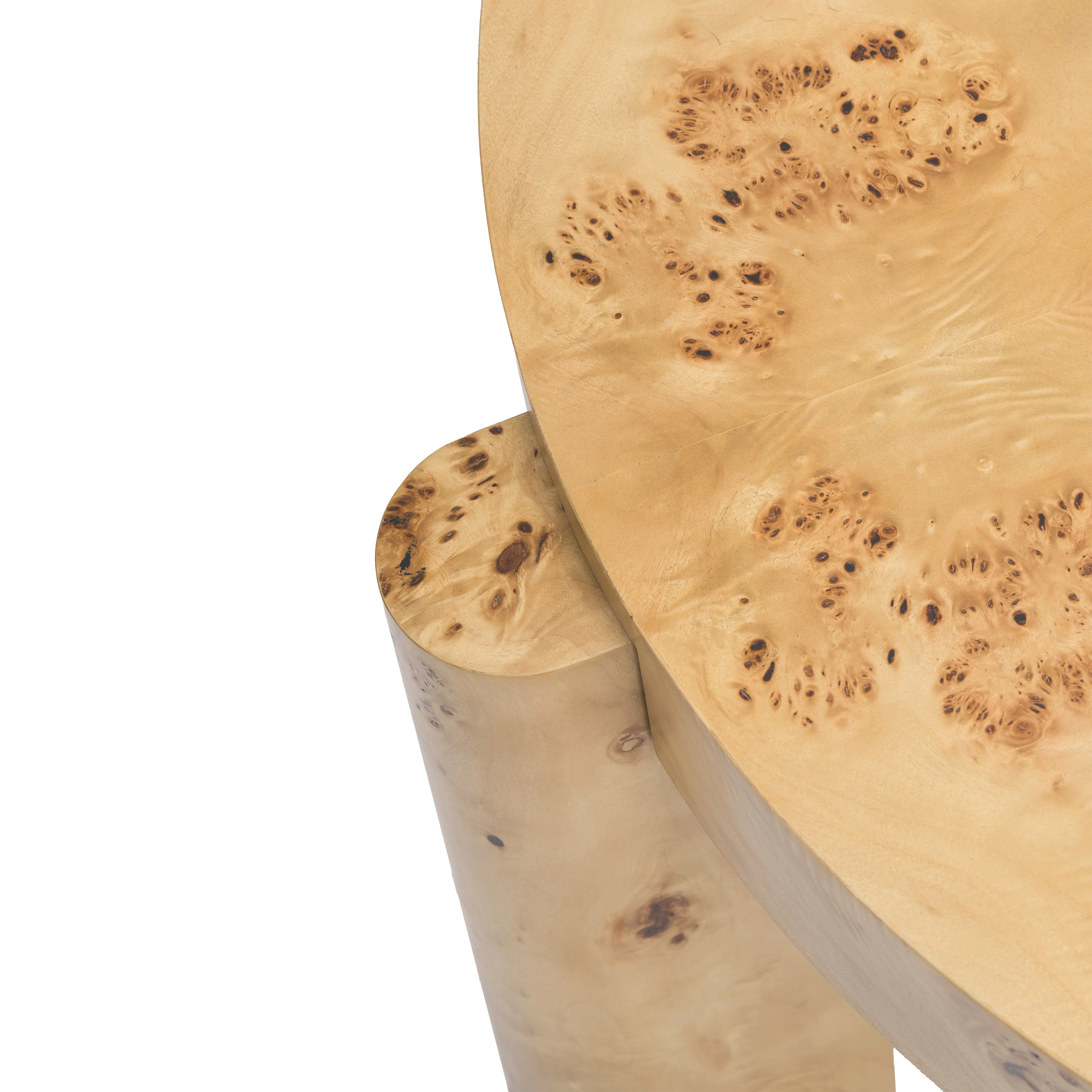Chorus 45" Coffee Table #finish_maple-burl