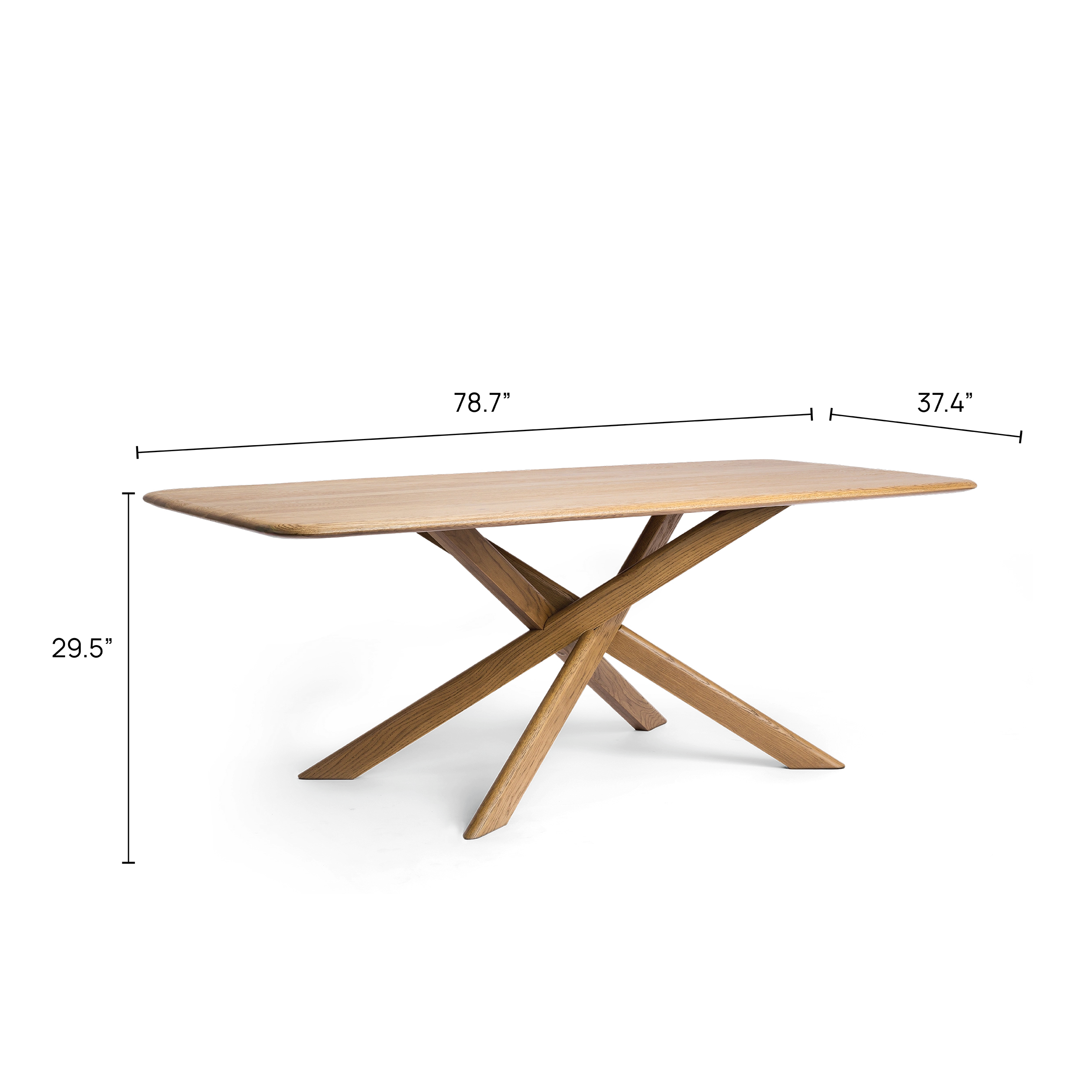 Cruz 78" Dining Table 