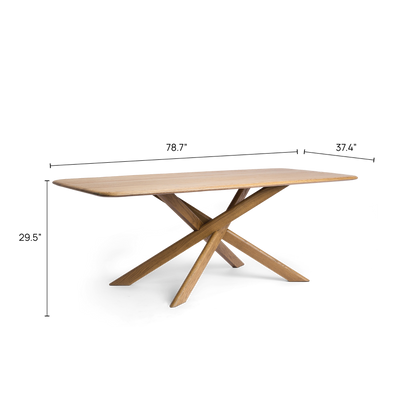 Cruz 78" Dining Table 