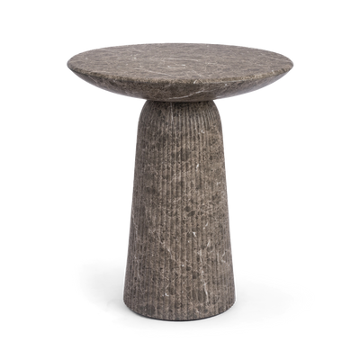 Maddox Fluted Concrete Counter Bar Table