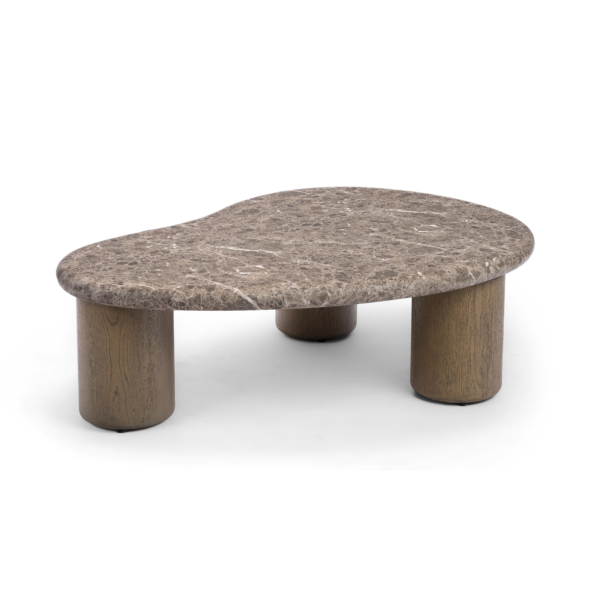 Marbello 43" Faux Emperador Coffee Table 