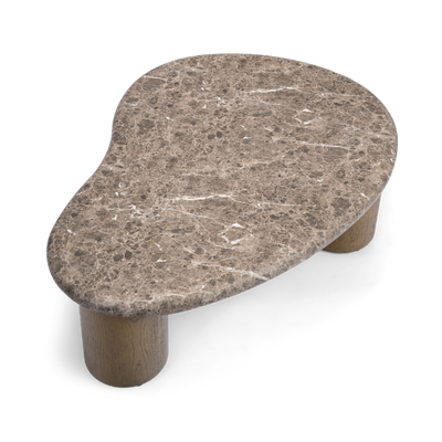 Marbello 43" Faux Emperador Coffee Table 