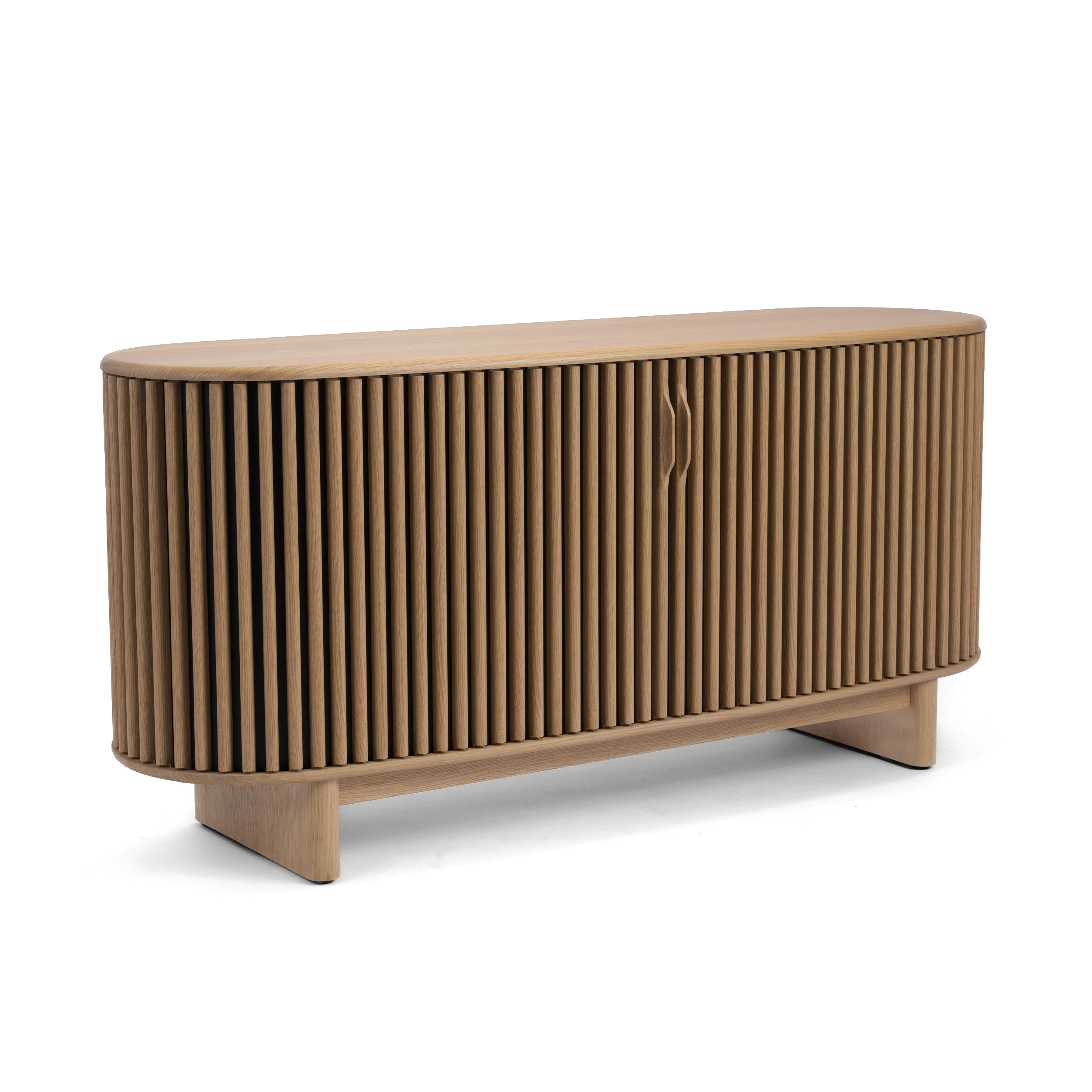 Mirren 63" Oak Slatted Sideboard
