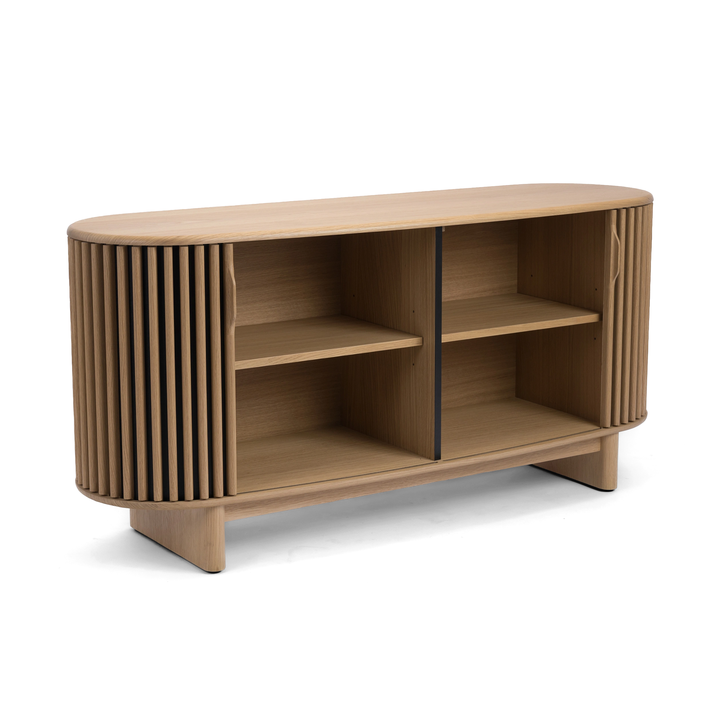 Mirren 63" Oak Slatted Sideboard
