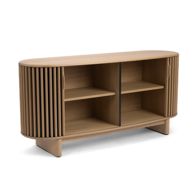 Mirren 63" Oak Slatted Sideboard