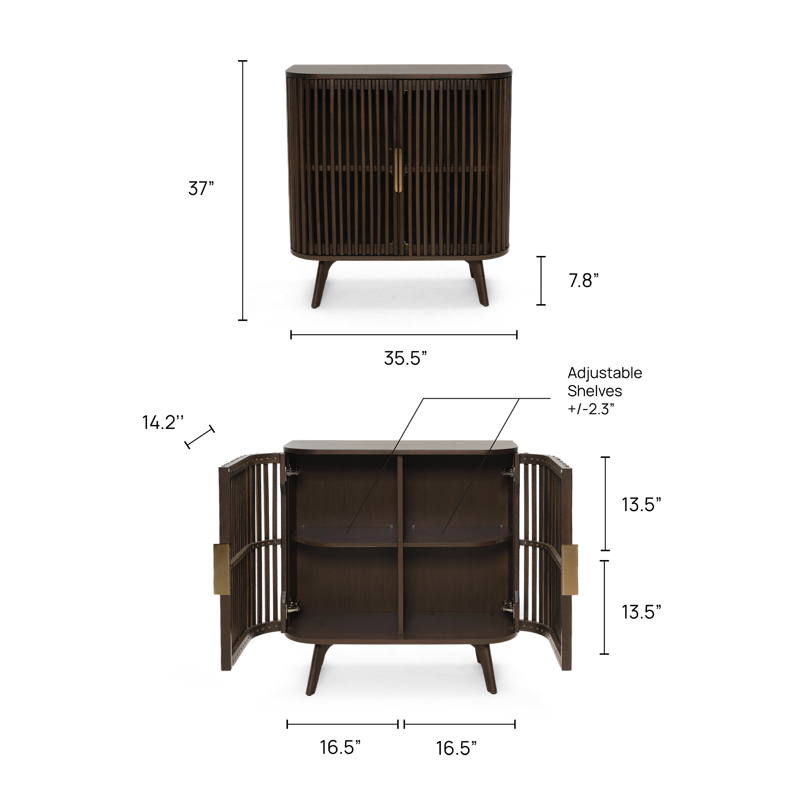 Sierra 38" Bar Cabinet 