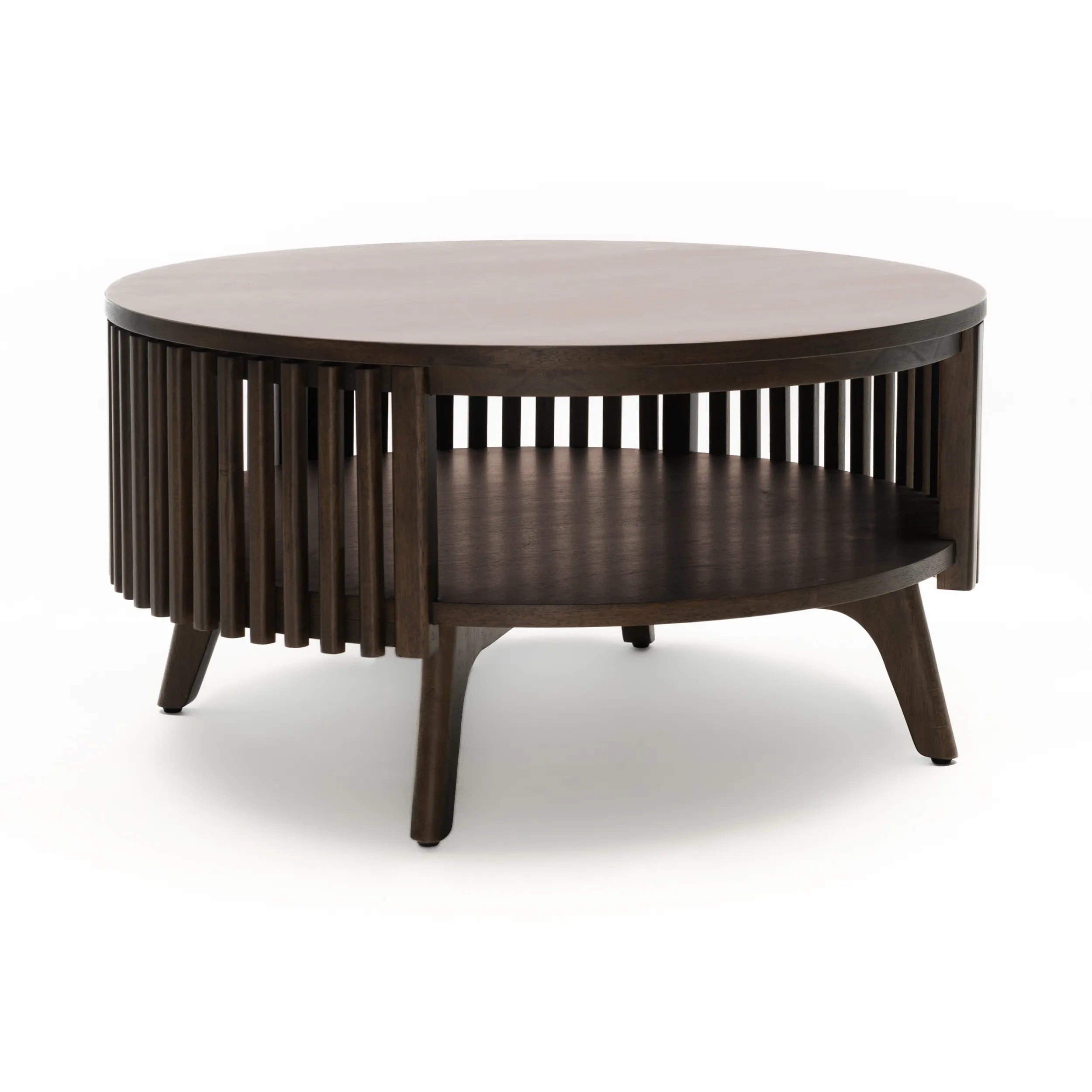 Sierra 32" Coffee Table #finish_dark-stain