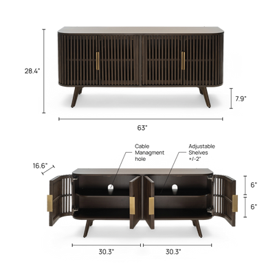 Sierra 63" Sideboard 