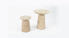 Mason Side table #finish_faux-emperador-marble